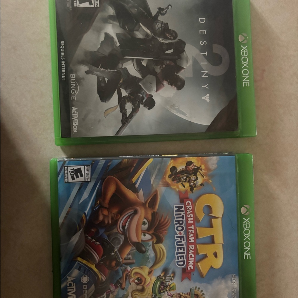 Destiny 2 and CTR Nitro-Fueled Game Bundle - Green